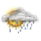Prévisions météo : Pluie