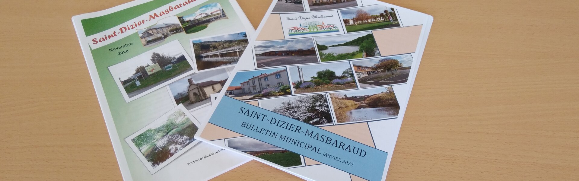Bulletins municipaux de Saint Dizier Masbaraud (23)