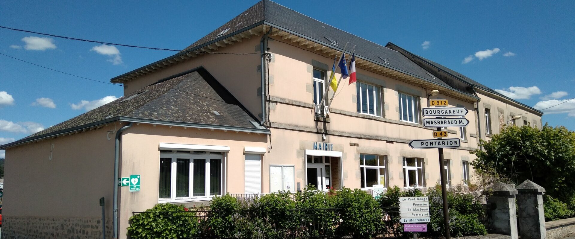 Service mairie Saint Dizier Masbaraud (23) Creuse